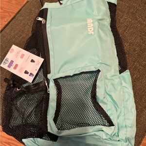 WANDF Swim Bag Mint Green Mesh Backpack